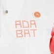 アダバット(レディース)(adabat(Ladies))の【日本製/UVカット/防透け】ロゴデザイン 半袖ハーフジッププルオーバー24