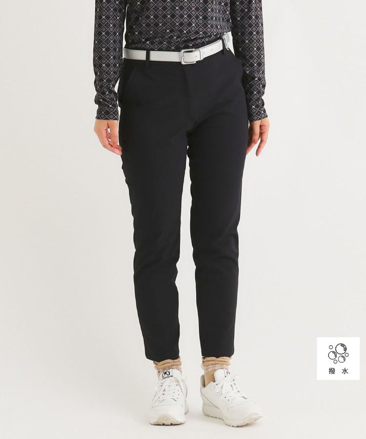 アダバット(レディース)(adabat(Ladies))の【撥水加工】ストレートパンツ ブラック(019)