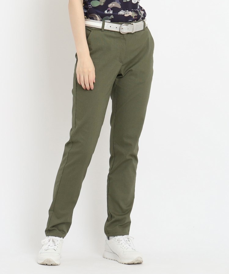 アダバット(レディース)(adabat(Ladies))のストレッチパンツ オリーブグリーン(226)