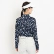 アダバット(レディース)(adabat(Ladies))の【UVカット／吸水速乾／遮熱素材】リンゴデザイン 長袖ポロシャツ1