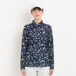 アダバット(レディース)(adabat(Ladies))の【UVカット／吸水速乾／遮熱素材】リンゴデザイン 長袖ポロシャツ11