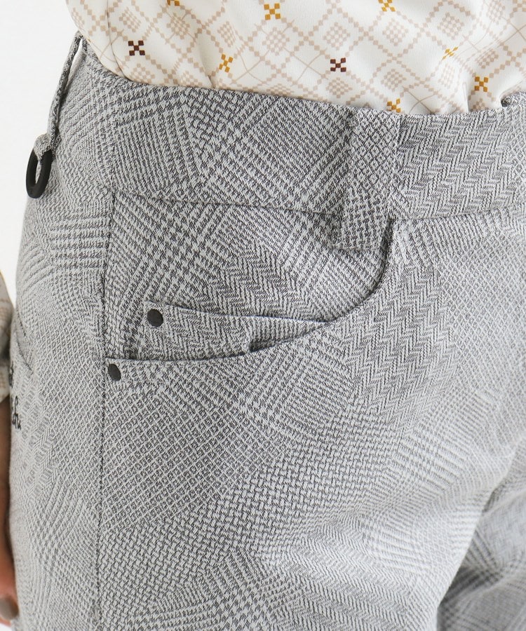 千鳥柄デザイン ロングパンツ(フルレングスパンツ) | adabat 千鳥柄デザイン ロングパンツ(フルレングスパンツ) | adabat