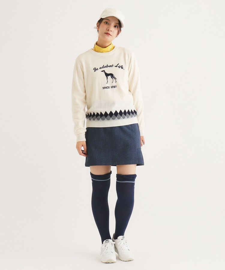 ロゴデザイン 長袖カシミヤセーター(ニット/セーター ロゴデザイン 長袖カシミヤセーター(ニット/セーター