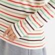 アダバット(レディース)(adabat(Ladies))の【吸湿発熱】ボーダーデザイン 長袖ハーフジッププルオーバー22