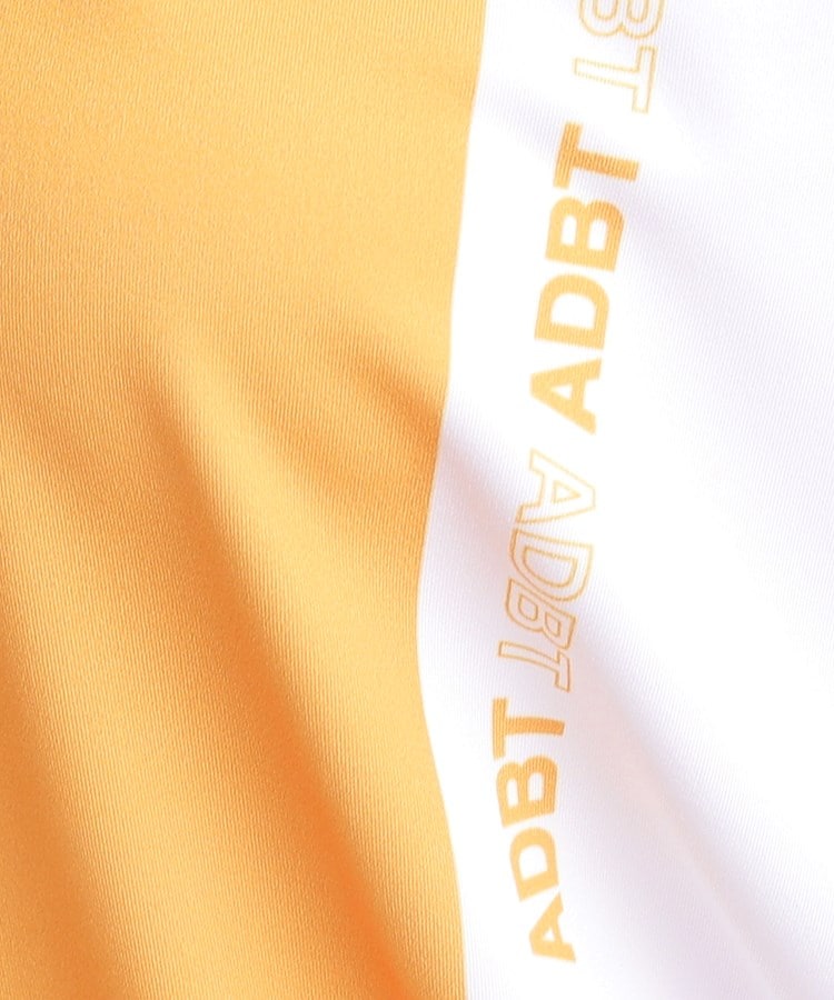 アダバット(レディース)(adabat(Ladies))の【ADBT】ツートーンカラーデザイン 半袖ポロシャツ9