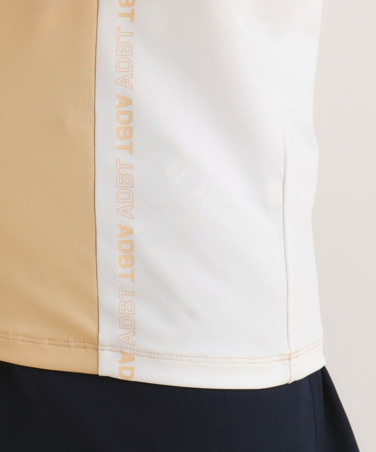 アダバット(レディース)(adabat(Ladies))の【ADBT】ツートーンカラーデザイン 長袖モックネックプルオーバー28