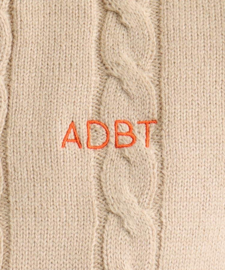 アダバット(レディース)(adabat(Ladies))の【ADBT】異素材組み合わせ 中綿ベスト4