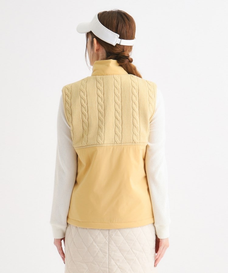 アダバット(レディース)(adabat(Ladies))の【ADBT】異素材組み合わせ 中綿ベスト15