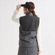 アダバット(レディース)(adabat(Ladies))の【ADBT】異素材組み合わせ 中綿ベスト5