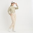 アダバット(レディース)(adabat(Ladies))の【ADBT】幾何学デザイン リブ袖 長袖モックネックプルオーバー14
