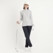 アダバット(レディース)(adabat(Ladies))の【吸湿発熱】リブデザイン 長袖モックネックプルオーバー3