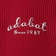 アダバット(レディース)(adabat(Ladies))の【吸湿発熱】リブデザイン 長袖モックネックプルオーバー12