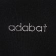 アダバット(レディース)(adabat(Ladies))の【手洗い可】ラインストーンロゴデザイン ハイネック長袖セーター4
