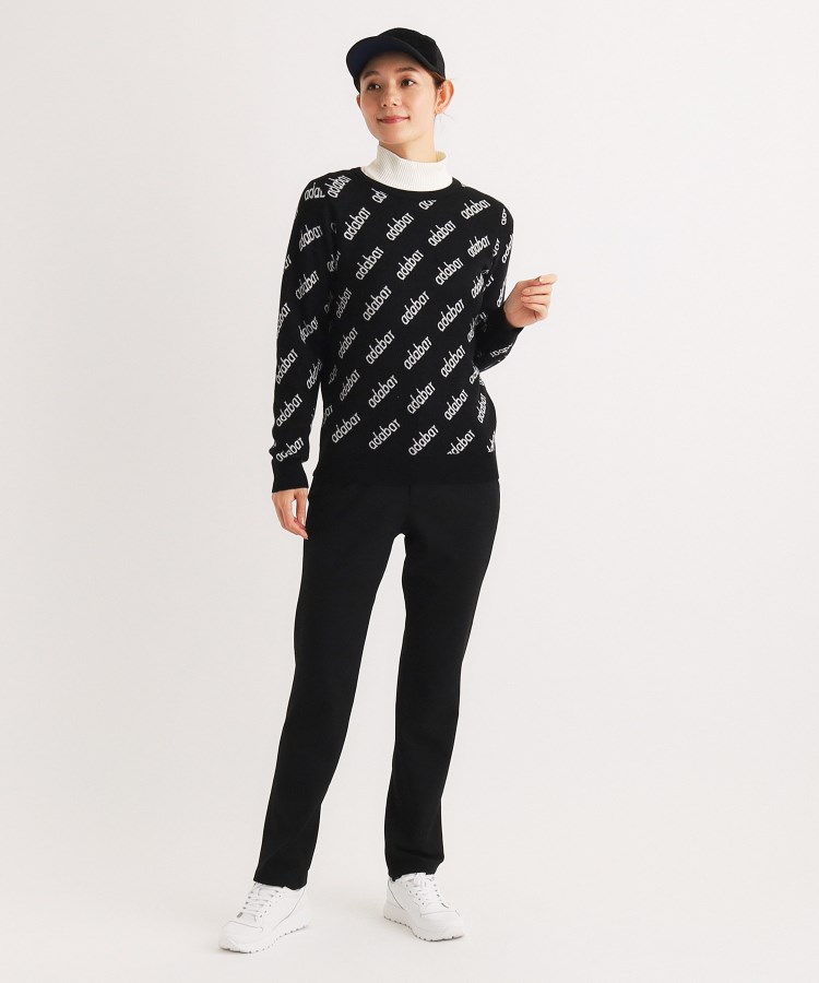 アダバット(レディース)(adabat(Ladies))のストレート ストレッチパンツ2