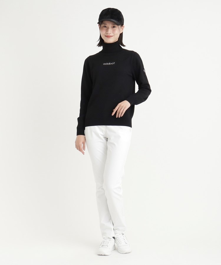 アダバット(レディース)(adabat(Ladies))の【撥水】裏起毛 ストレッチパンツ2