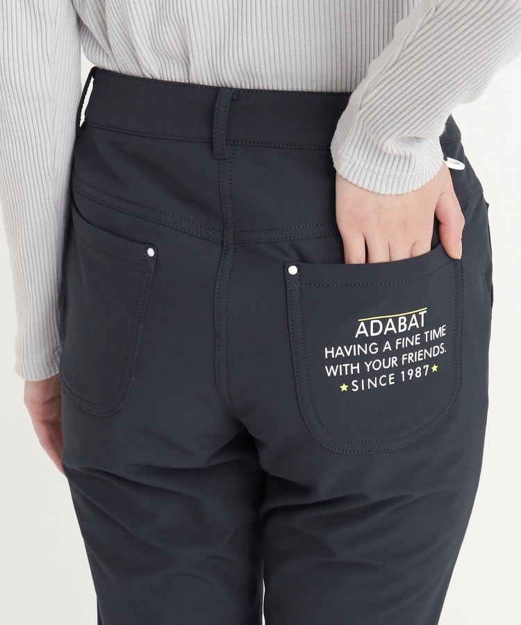 アダバット(レディース)(adabat(Ladies))の【撥水】裏起毛 ストレッチパンツ14