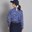 アダバット(レディース)(adabat(Ladies))の【UVカット/吸水速乾/遮熱効果】フラワー柄 長袖ポロシャツ10