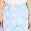 アダバット(レディース)(adabat(Ladies))の【UVカット／防透け】ラインフラワー柄 ウエストゴムスカート16