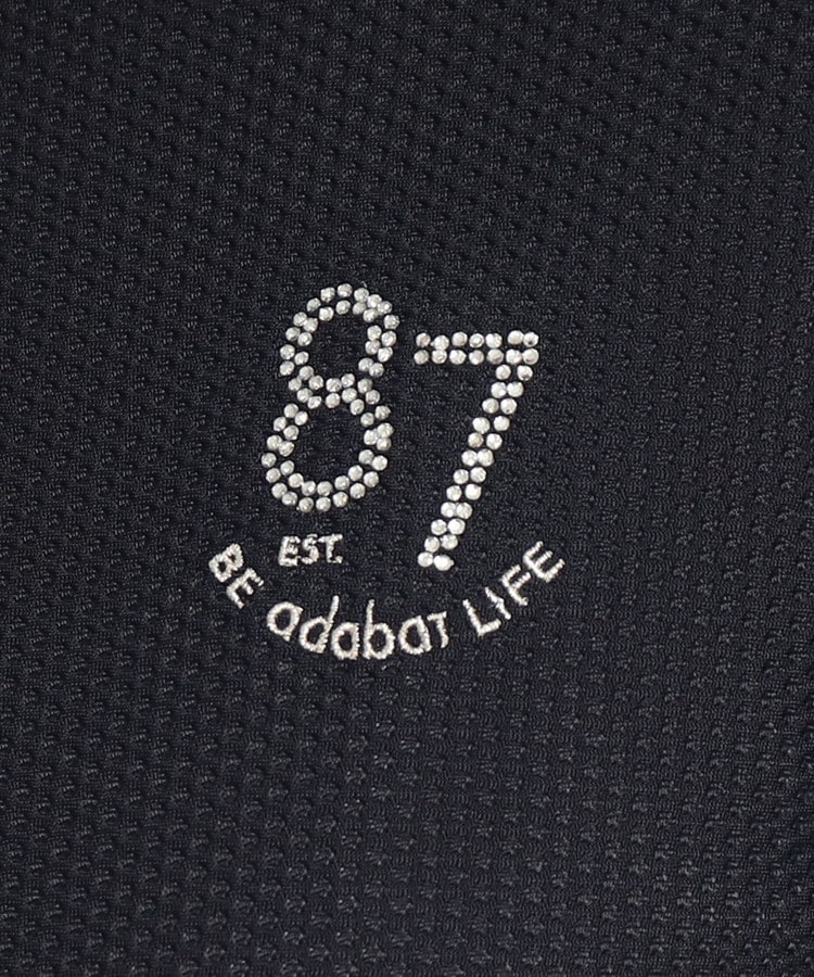 アダバット(レディース)(adabat(Ladies))の【UVカット/吸水速乾】ナンバーロゴデザイン 半袖モックネックプルオーバー11