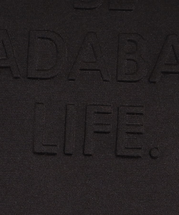 アダバット(レディース)(adabat(Ladies))のロゴデザイン リボン付き フレンチスリーブTシャツ10