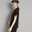 アダバット(レディース)(adabat(Ladies))のロゴデザイン リボン付き フレンチスリーブTシャツ6