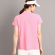 アダバット(レディース)(adabat(Ladies))の【UVカット／防透け】ツイストデザイン 半袖モックネックプルオーバー6