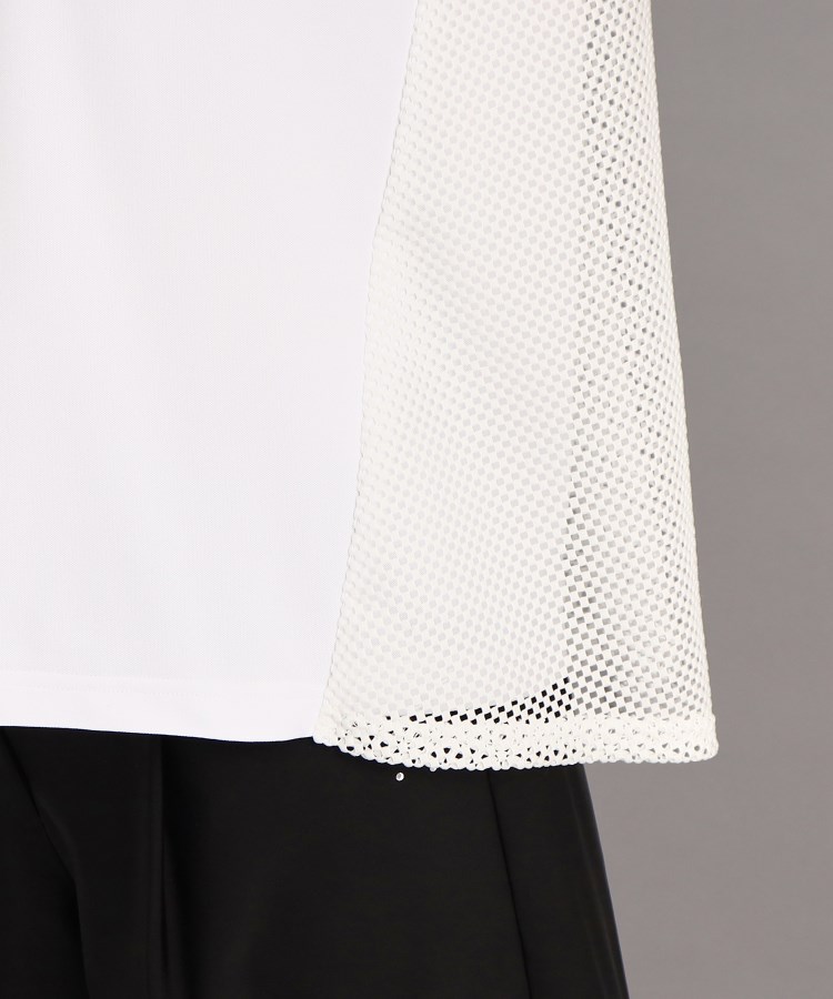 アダバット(レディース)(adabat(Ladies))の裾フレアデザイン 半袖ポロシャツ17