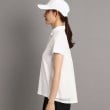 アダバット(レディース)(adabat(Ladies))の裾フレアデザイン 半袖ポロシャツ12