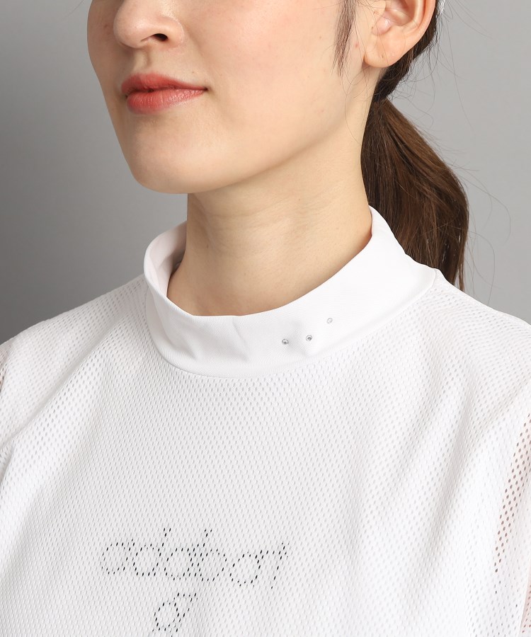 アダバット(レディース)(adabat(Ladies))のレイヤード風 半袖モックネックプルオーバー14