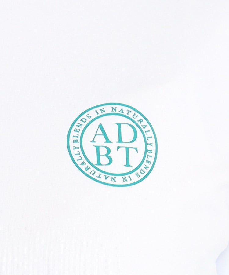 アダバット(レディース)(adabat(Ladies))の【ADBT】袖ロゴデザイン 長袖モックネックプルオーバー4