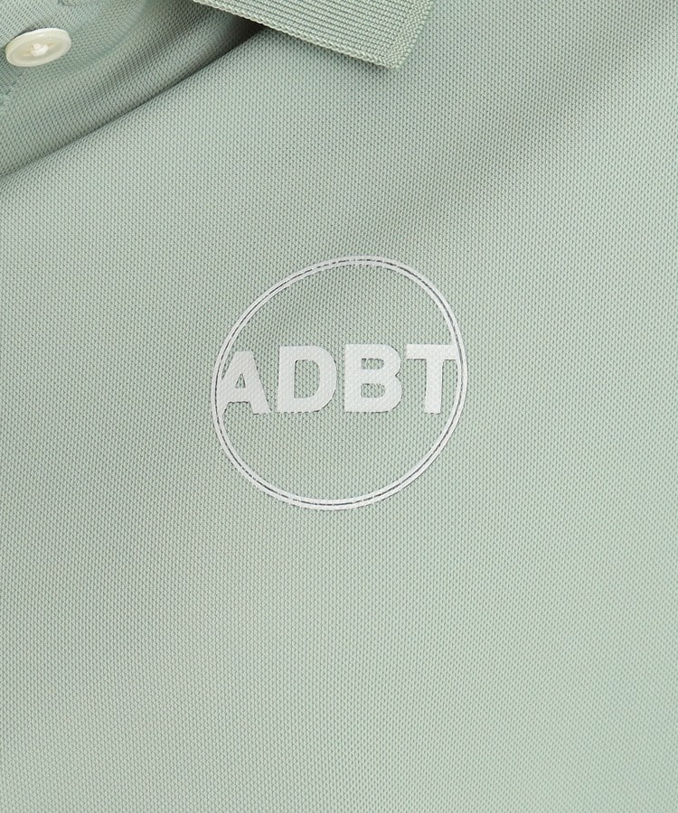 アダバット(レディース)(adabat(Ladies))の【ADBT】スリーブロゴデザイン 半袖ポロシャツ4