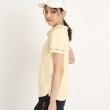 アダバット(レディース)(adabat(Ladies))の【ADBT】スリーブロゴデザイン 半袖ポロシャツ5