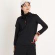 アダバット(レディース)(adabat(Ladies))の【ADBT】ロゴデザイン 半袖ポロシャツ ブラック(019)