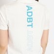アダバット(レディース)(adabat(Ladies))の【ADBT】バックプリントデザイン モックネック半袖プルオーバー4