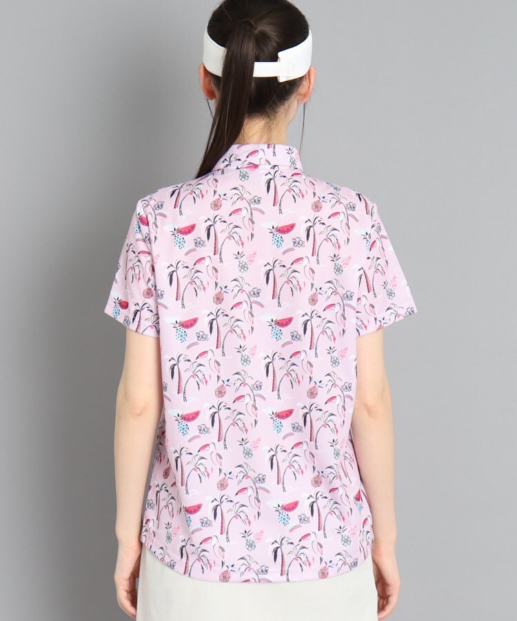 アダバット(レディース)(adabat(Ladies))の【吸水速乾】サマーリゾート柄 半袖シャツ13