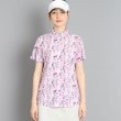 アダバット(レディース)(adabat(Ladies))の【吸水速乾】サマーリゾート柄 半袖シャツ11