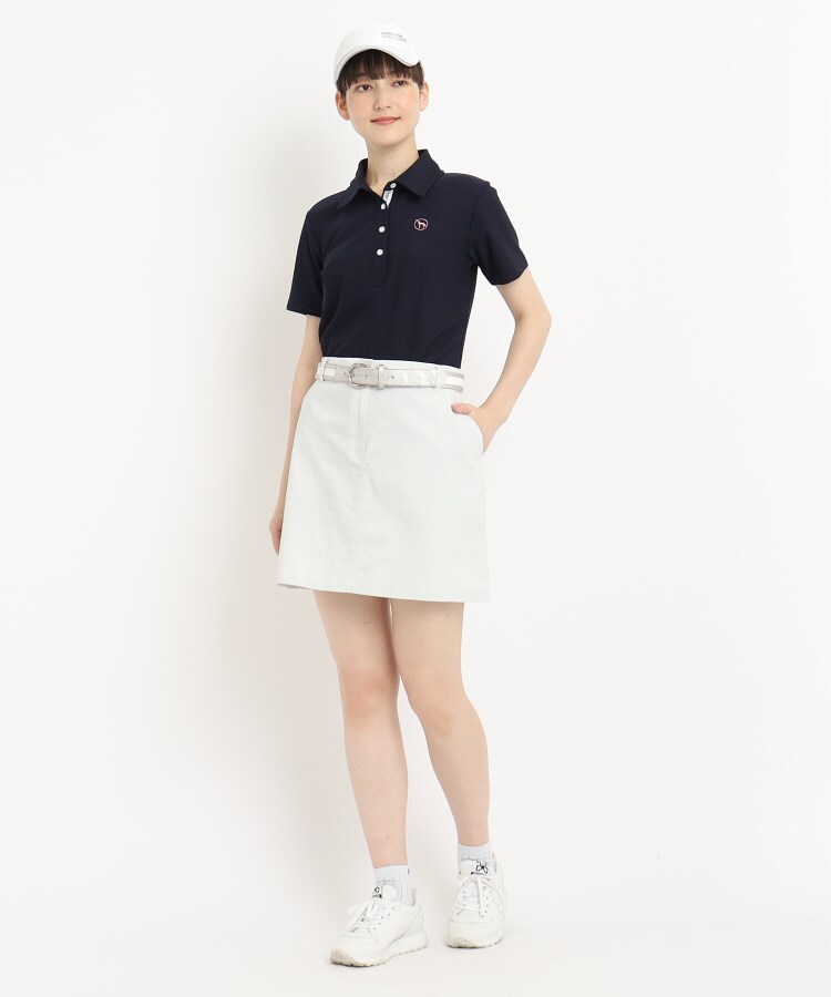 アダバット(レディース)(adabat(Ladies))のサッカーストライプ 半袖ポロシャツ14