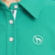 アダバット(レディース)(adabat(Ladies))のサッカーストライプ 半袖ポロシャツ10