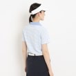 アダバット(レディース)(adabat(Ladies))のブロックチェックデザイン 半袖ポロシャツ6