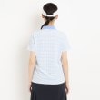 アダバット(レディース)(adabat(Ladies))のブロックチェックデザイン 半袖ポロシャツ13