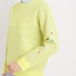 アダバット(レディース)(adabat(Ladies))のウォッシャブル ロゴジャカードニット17