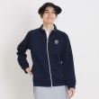 アダバット(レディース)(adabat(Ladies))のクロスロゴジップアップブルゾン ネイビー(094)