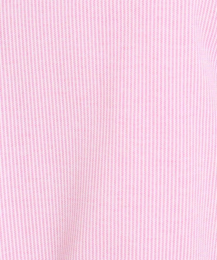 アダバット(レディース)(adabat(Ladies))のUVカット/吸水速乾 シャンブレーストレイプ 長袖ポロシャツ5