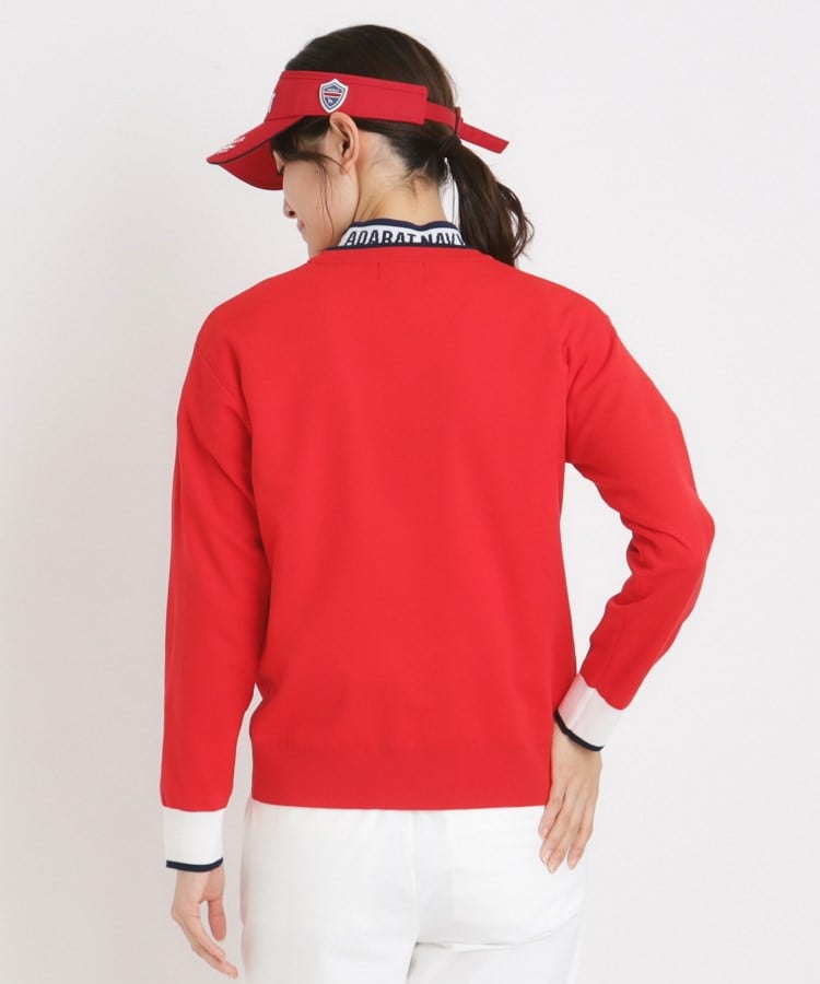 アダバット(レディース)(adabat(Ladies))の【新レーベル ADABAT NAVY】アダバットサインロゴニット2