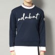 アダバット(レディース)(adabat(Ladies))の【新レーベル ADABAT NAVY】アダバットサインロゴニット17