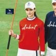 アダバット(レディース)(adabat(Ladies))の【新レーベル ADABAT NAVY】アダバットサインロゴニット レッド(062)