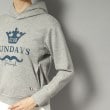 アダバット(レディース)(adabat(Ladies))の【新レーベル ADABAT NAVY】ライトダンボールフーディー50