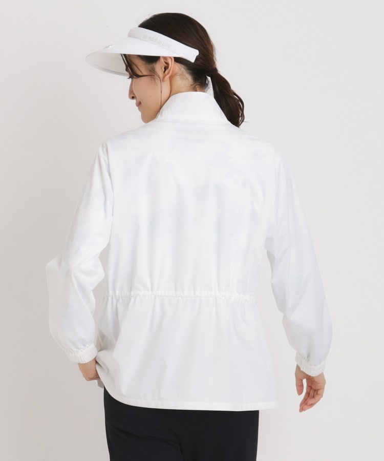 アダバット(レディース)(adabat(Ladies))の撥水加工 ロゴチェックストレッチブルゾン2