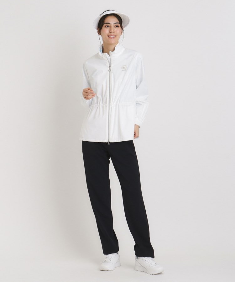 アダバット(レディース)(adabat(Ladies))の撥水加工 ロゴチェックストレッチブルゾン3