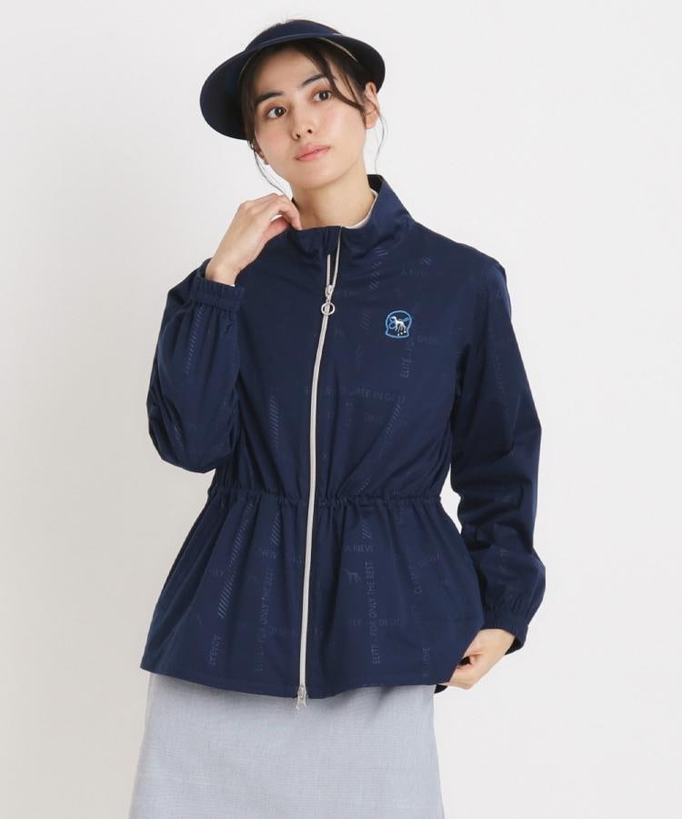 アダバット(レディース)(adabat(Ladies))の撥水加工 ロゴチェックストレッチブルゾン20